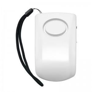 Безжичен аларм против кражба на вратата од провалник, 130 Db Прозорец на вратата, аларм со сензор за вибрации за движење против провалник за домашна безбедност