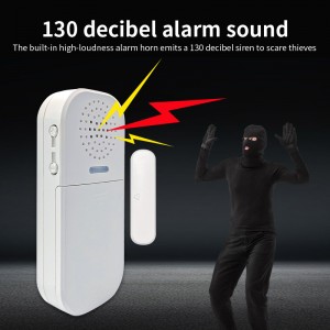 130Db Wireless Home Security Door Magnetic Alarm Sensor With Remote
