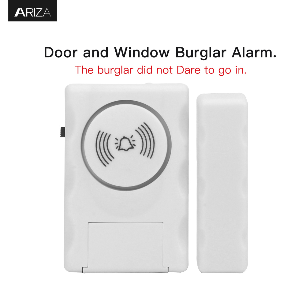 Chinese Professional Wifi Personal Alarm -
 Home Office Stores 50 feet Range Wireless Door Window Magnetic Sensor Chime Alarm  – Ariza
