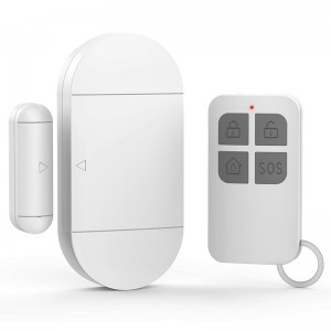 Sistema de seguridad antirrobo para el hogar, alarma inalámbrica con Sensor magnético para ventana y puerta, 130 db, con Control remoto