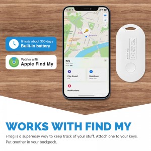 Apple MFI Certificate Mini Smart GPS Tracker Air tag For Apple Find My