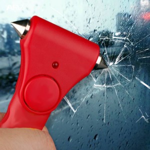 Manufacturer of Car Safety Tool -<br />
 Vehicle Car Window Breaker Belt Cutter Escape Tool Alarm Windshield Breaker Hammer - Ariza