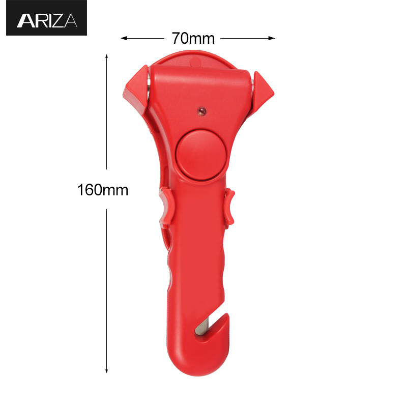 Online Exporter Live Life Personal Alarm -
 Emergency Seat Belt Cutting Escape Tool Car Window Breaking Tool – Ariza