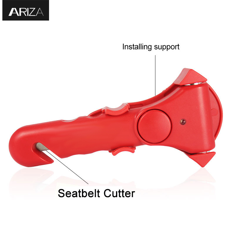 Reasonable price Home Security Alarm And Camera System -
 Car Window Hammer Seatbelt Cutter Emergency Seat Belt Cutter Emergency Exit Hammer – Ariza