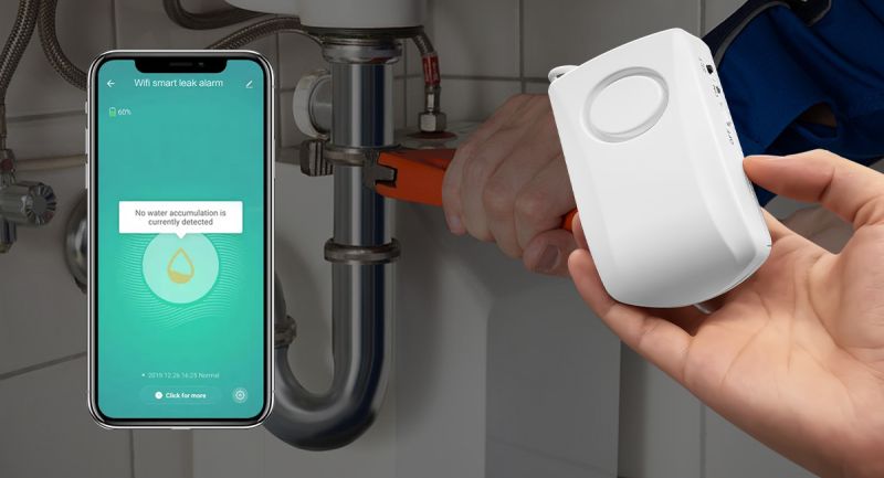 Sensore di rilevazione di acqua Wifi