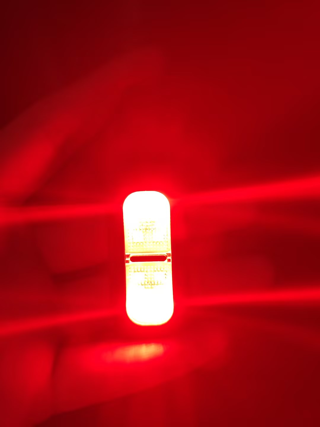 red strobe light