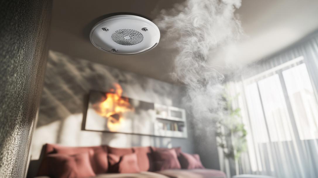 smoke detector protect home from fire disaster